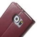 Чохол-книжка MERCURY Classic Flip для Samsung Galaxy S6 (G920) - Wine Red (S6-2468WR). Фото 8 з 11