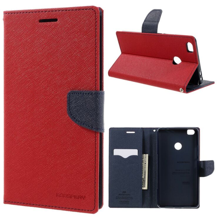 Чохол MERCURY Fancy Diary для Xiaomi Mi Max - Red: фото 1 з 10