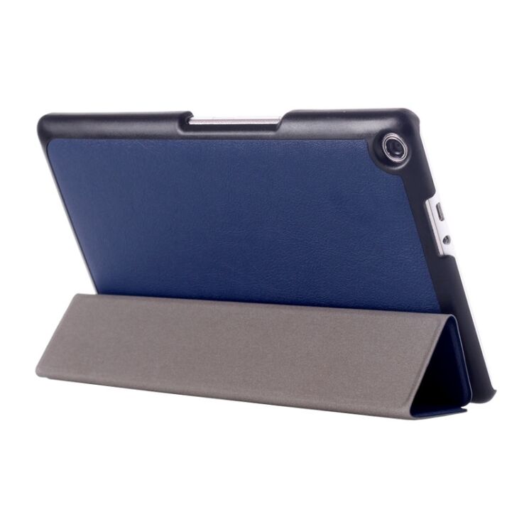 Чехол UniCase Slim Leather для ASUS ZenPad 8.0 (Z380C) - Dark Blue: фото 5 из 6