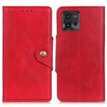Чохол UniCase Vintage Wallet для Motorola Moto G72 - Red: фото 1 з 8
