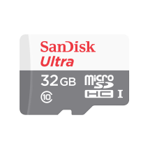 Карта памяти SanDisk microSDXC 32GB Ultra A1 C10 100MB/s: фото 1 из 1