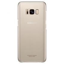Пластиковый чехол Clear Cover для Samsung Galaxy S8 (G950) EF-QG950CFEGRU - Gold: фото 1 из 5