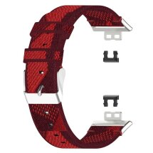 Ремешок Deexe Jeans Strap для Huawei Watch Fit - Red: фото 1 из 5