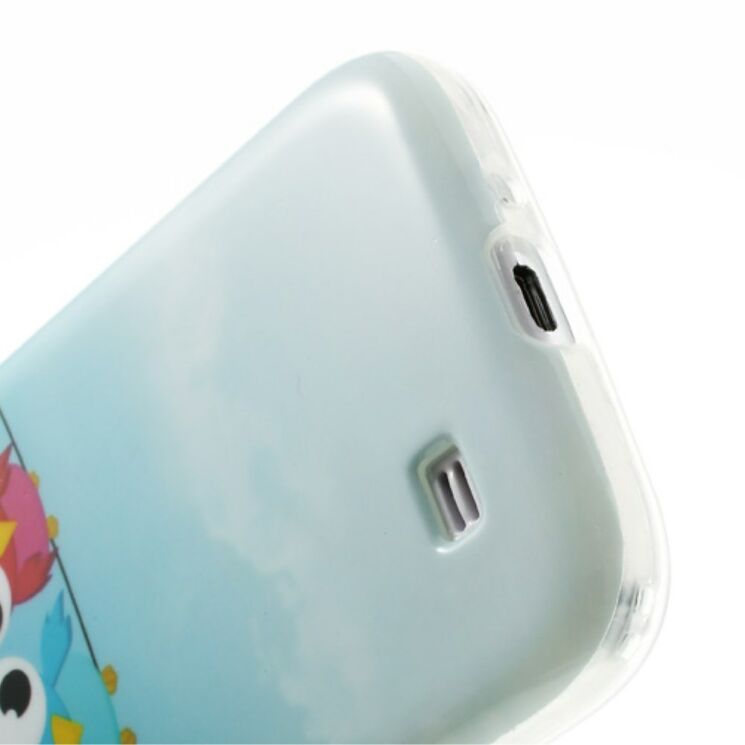 Силиконовая накладка Deexe Owl Series для Samsung Galaxy S4 (i9500): фото 5 з 6