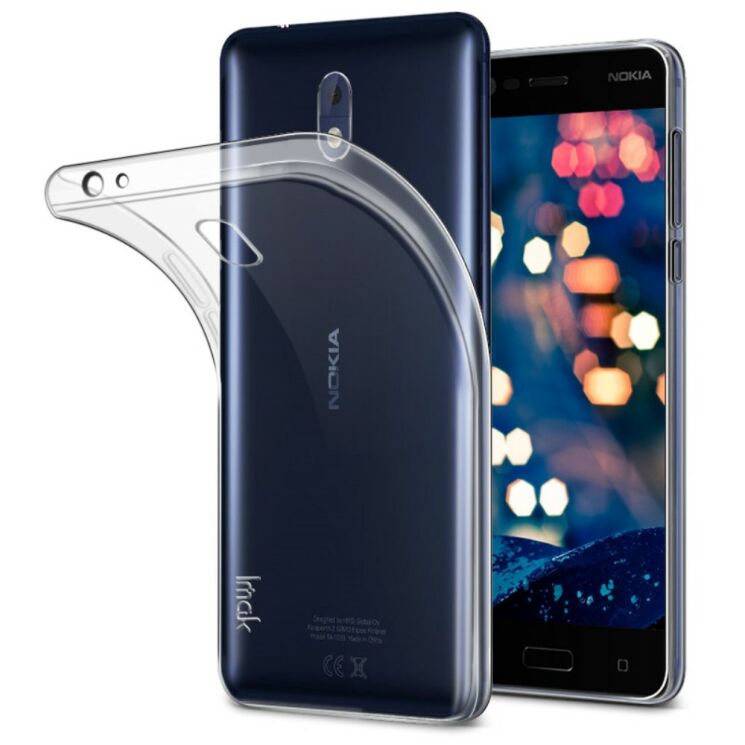 Силіконовий чохол IMAK Stealth для Nokia 3: фото 3 з 6