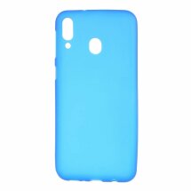 Силиконовый (TPU) чехол Deexe Soft Case для Samsung Galaxy M20 (M205) - Blue: фото 1 из 3
