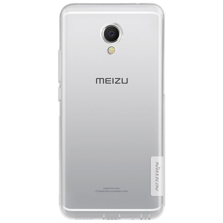 Силиконовый (TPU) чехол NILLKIN Nature для Meizu MX6 - Transparent: фото 6 из 14