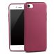 Силиконовый (TPU) чехол X-LEVEL Matte для iPhone SE 2 / 3 (2020 / 2022) / iPhone 7 / iPhone 8 - Wine Red (214046WR). Фото 1 из 15