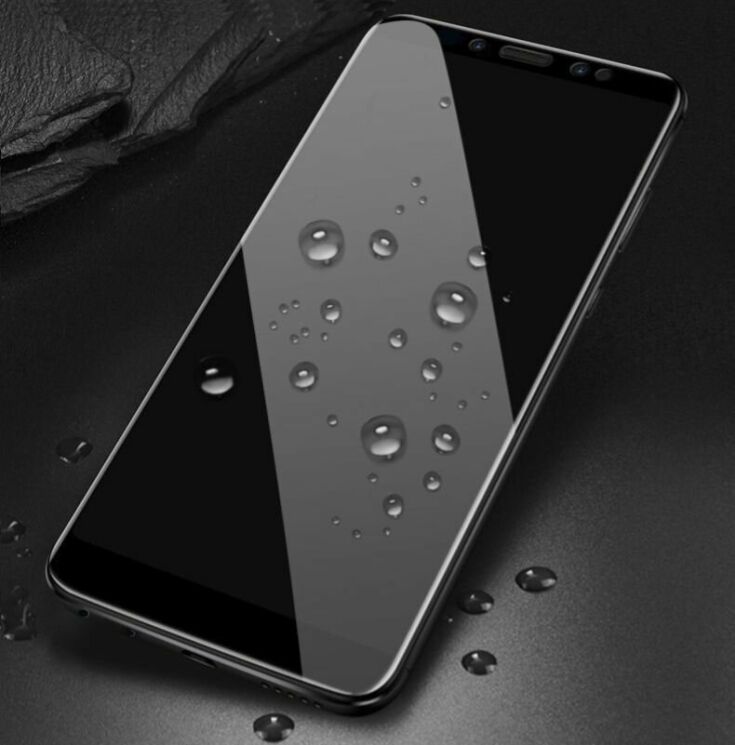 Захисне скло Deexe 5D Full Glue для Xiaomi Redmi Note 5 Pro / Note 5 - Black: фото 2 з 3