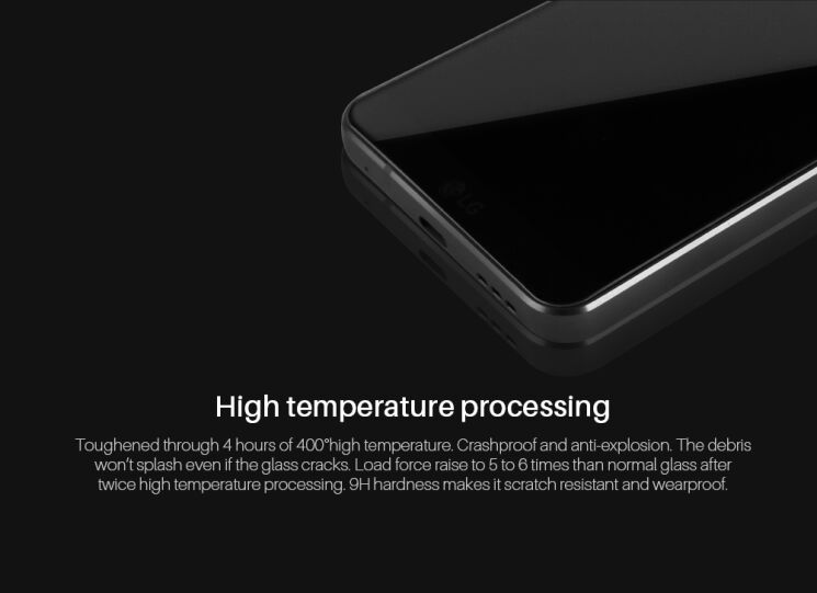 Захисне скло NILLKIN Amazing T+ PRO HD для LG G6: фото 6 з 13