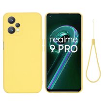 Захисний чохол Deexe Silicone Case для Realme 9 Pro - Yellow: фото 1 з 10