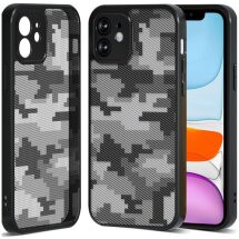 Защитный чехол IBMRS Military для Apple iPhone 11 - Grid Camouflage: фото 1 из 6