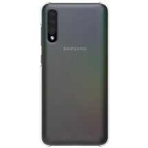 Защитный чехол Premium Hard Case для Samsung Galaxy A70 (A705) / A70s (A707) GP-FPA705WSASW - Silver: фото 1 из 3