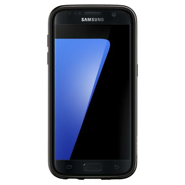 Захисний чохол Spigen SGP Neo Hybrid для Samsung Galaxy S7 (G930) - Gunmetal: фото 5 з 14