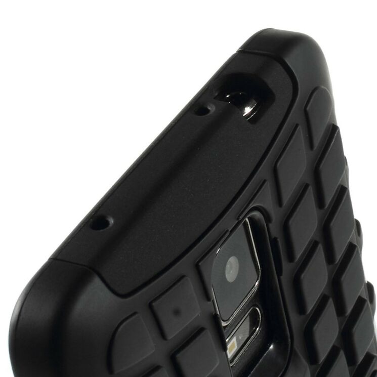 Защитный чехол UniCase Hybrid X для Samsung Galaxy Note 4 (N910) - Black: фото 7 из 8