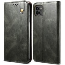 Защитный чехол UniCase Leather Wallet для Samsung Galaxy A22 5G (A226) - Green: фото 1 из 10