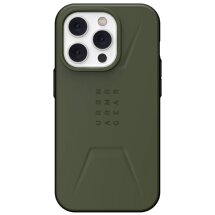 Защитный чехол URBAN ARMOR GEAR (UAG) Civilian MagSafe для Apple iPhone 14 Pro - Olive: фото 1 из 10