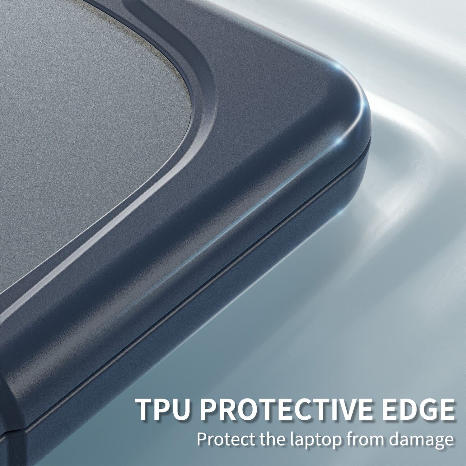 Защитная накладка Deexe Stand Shell для Apple MacBook Neo (2026) - Blue. Фото 3 Защитная накладка Deexe Stand Shell для Apple MacBook Neo (2026) - Blue (236705L). Фото 3 из 16