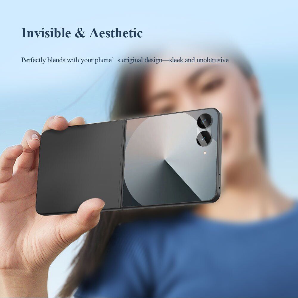 Защитное стекло на камеру LEREACH Camera Lens Protector для Samsung Galaxy Flip 8 - Black. Фото 9 Защитное стекло на камеру LEREACH Camera Lens Protector для Samsung Galaxy Flip 8 - Black (423534B). Фото 9 из 10