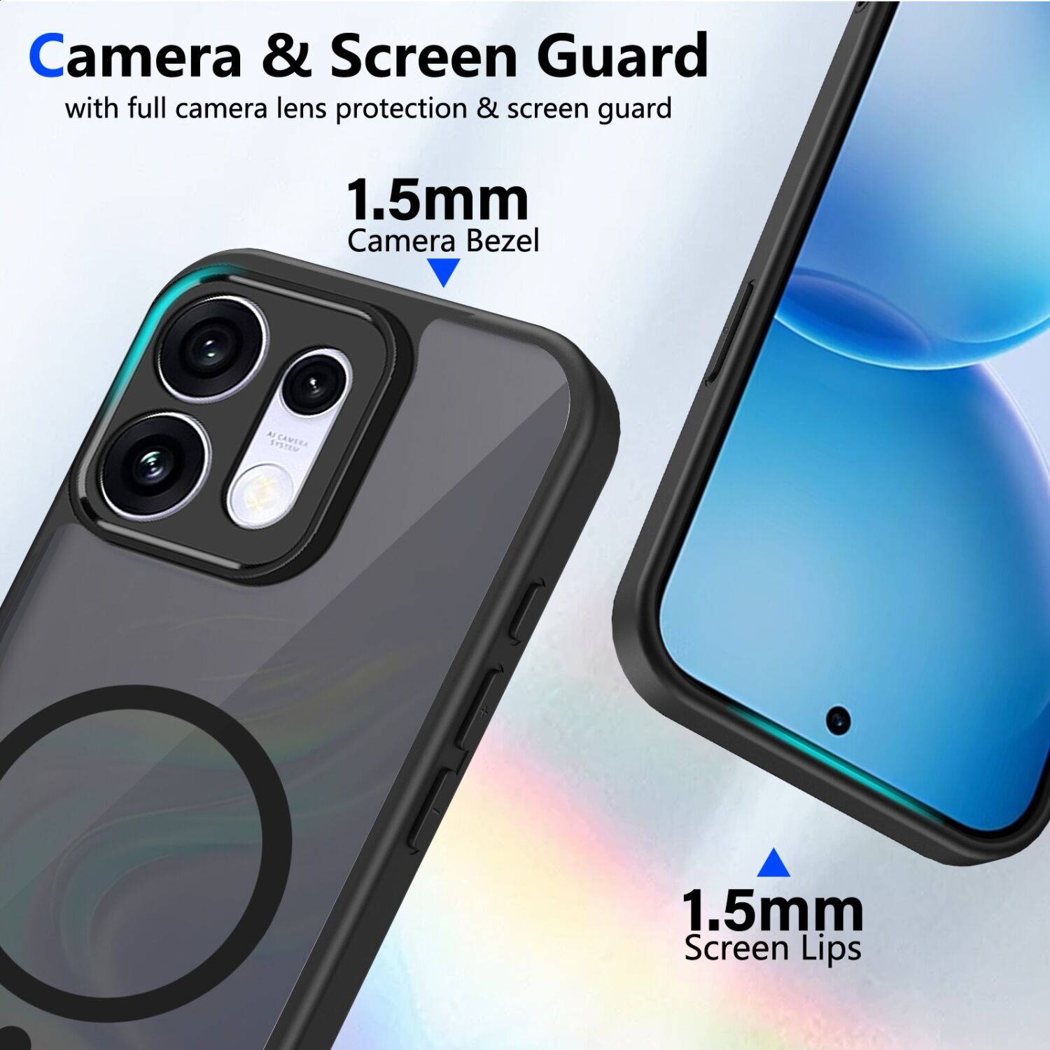 Захисний чохол Deexe Matte Skin with MagSafe для OPPO Reno 16 / 16 Pro - Translucent. Фото 7 Захисний чохол Deexe Matte Skin with MagSafe для OPPO Reno 16 / 16 Pro - Translucent (413246T). Фото 7 з 8