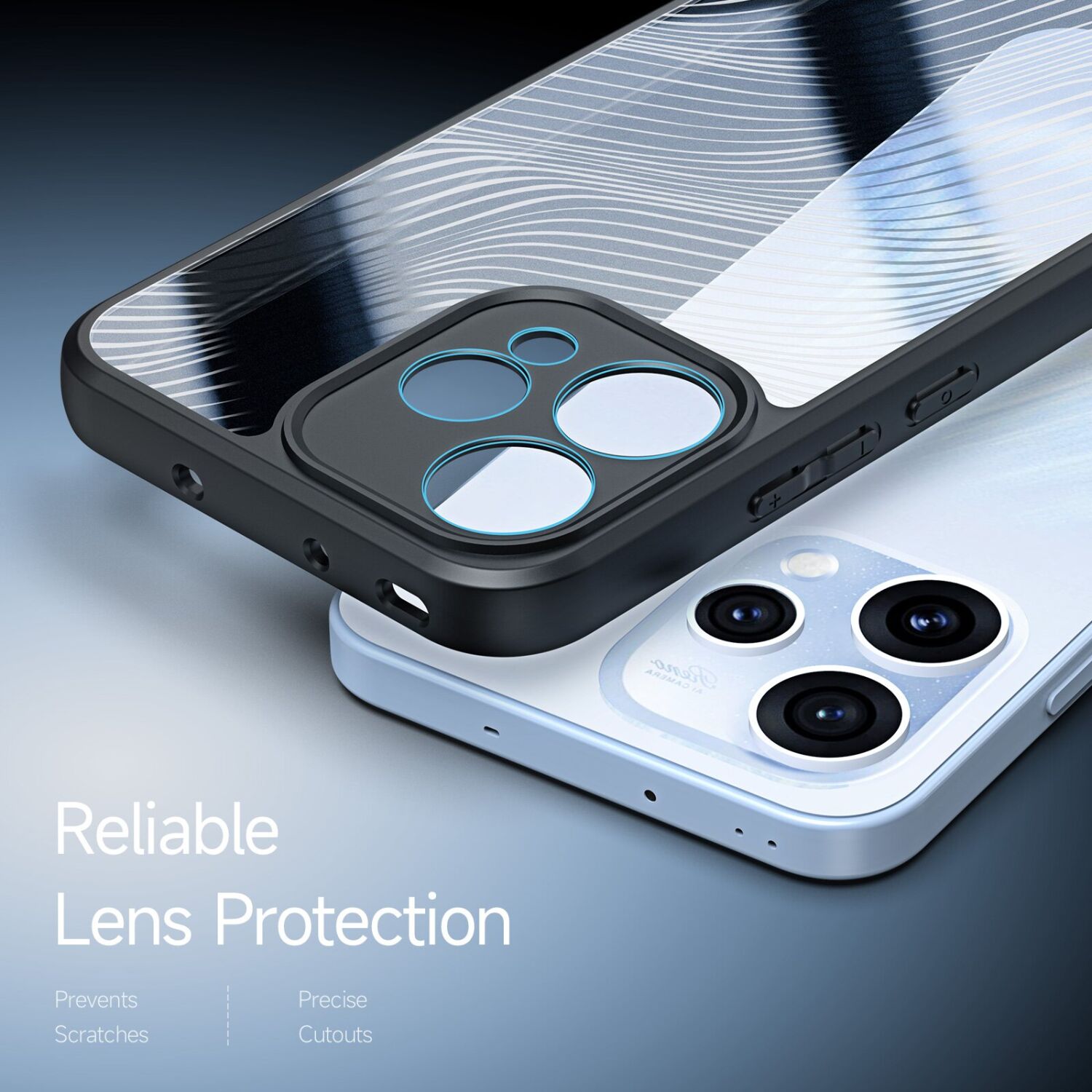 Защитный чехол DUX DUCIS Aimo Series для OPPO Reno 15 - Black. Фото 5 Защитный чехол DUX DUCIS Aimo Series для OPPO Reno 15 - Black (405705B). Фото 5 из 9