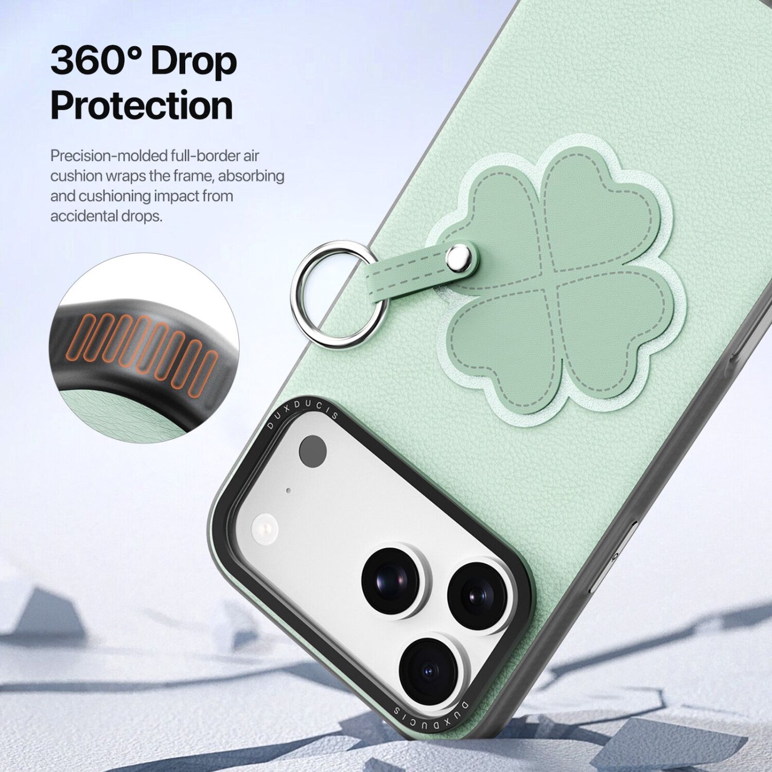 Захисний чохол DUX DUCIS Luvy Series для iPhone 18 Pro Max / 17 Pro Max - Orange. Фото 10 Захисний чохол DUX DUCIS Luvy Series для iPhone 18 Pro Max / 17 Pro Max - Orange (423835O). Фото 10 з 13