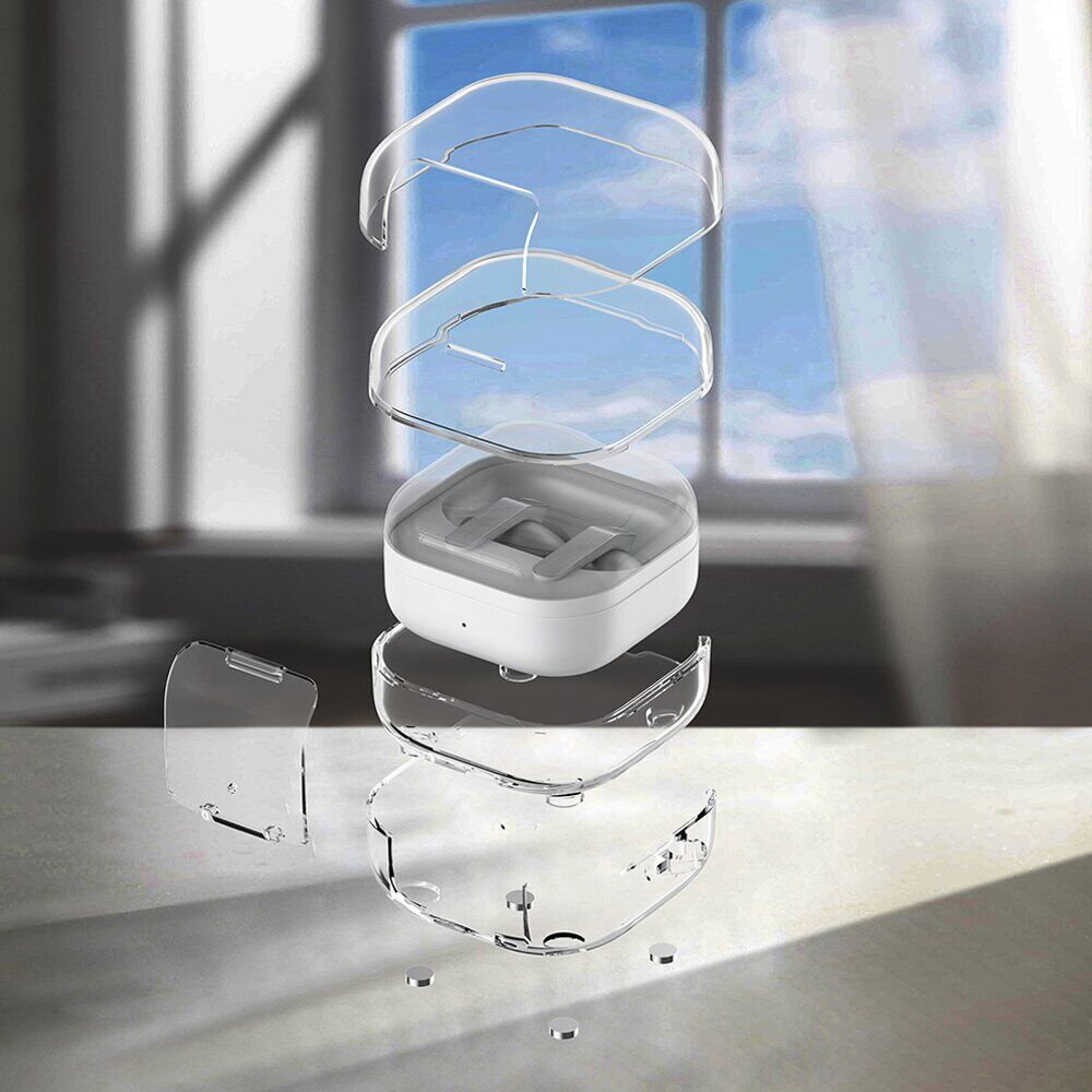 Защитный чехол Reframe Lucid Case для Samsung Galaxy Buds 4 / Buds 4 Pro - Transparent. Фото 9 Защитный чехол Reframe Lucid Case для Samsung Galaxy Buds 4 / Buds 4 Pro - Transparent (407424T). Фото 9 из 10