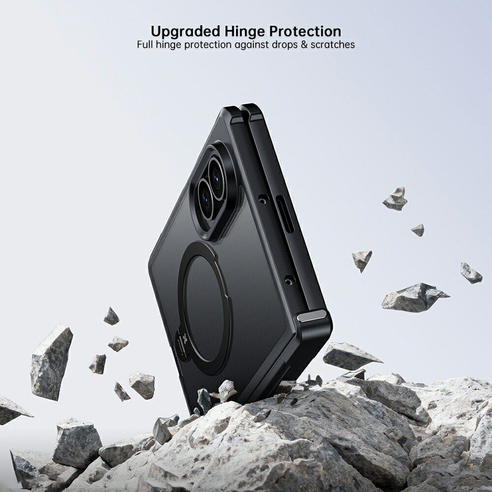 Защитный чехол XUNDD Rugged Case with MagSafe (FF) для Samsung Galaxy Fold 8 - Black. Фото 6 Защитный чехол XUNDD Rugged Case with MagSafe (FF) для Samsung Galaxy Fold 8 - Black (424549B). Фото 6 из 10