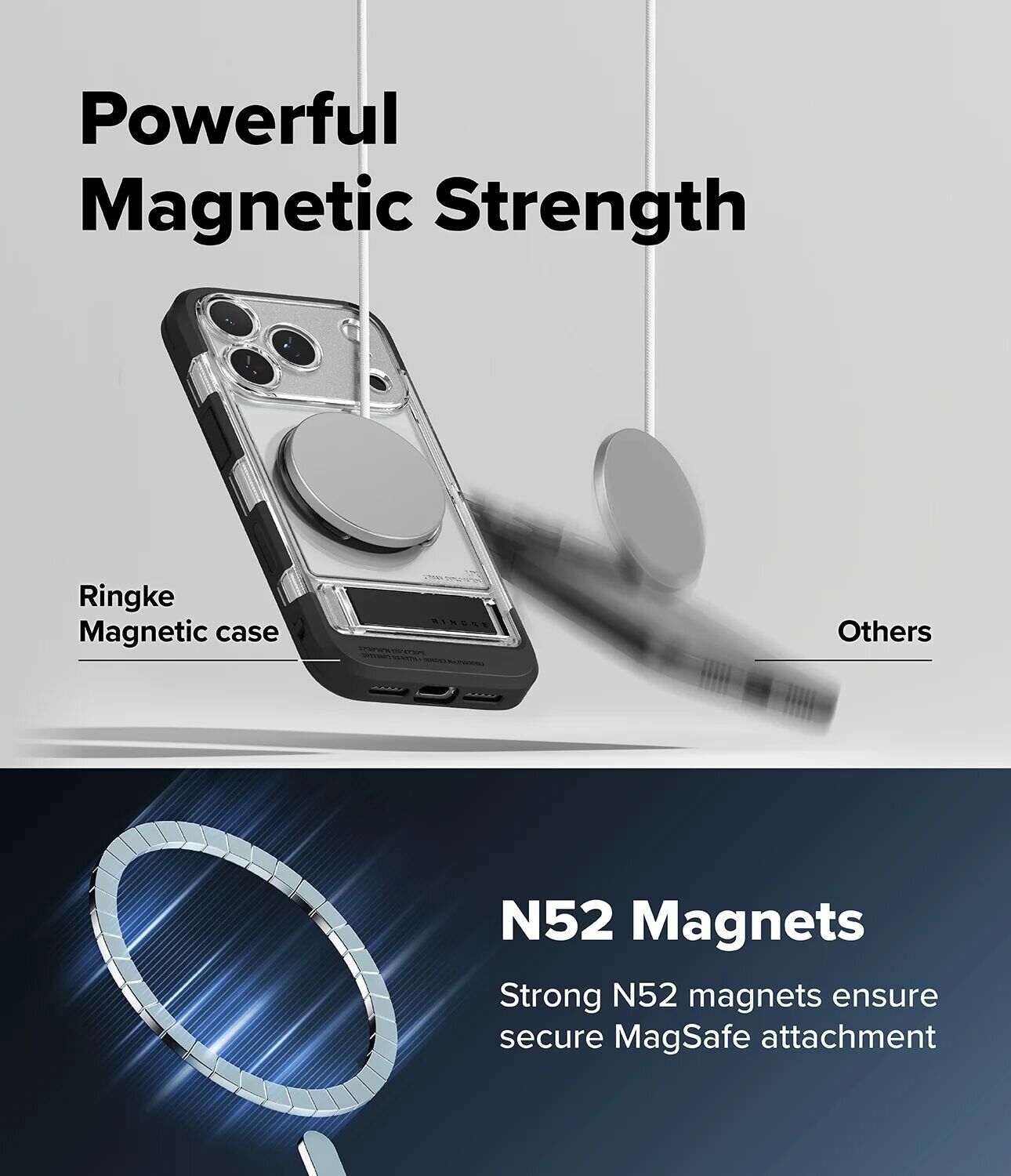 Защитный чехол Ringke UX Magnetic для iPhone 18 Pro Max (8800380462359) - Clear. Фото 13 Защитный чехол Ringke UX Magnetic для iPhone 18 Pro Max (8800380462359) - Clear (423991C). Фото 13 из 22