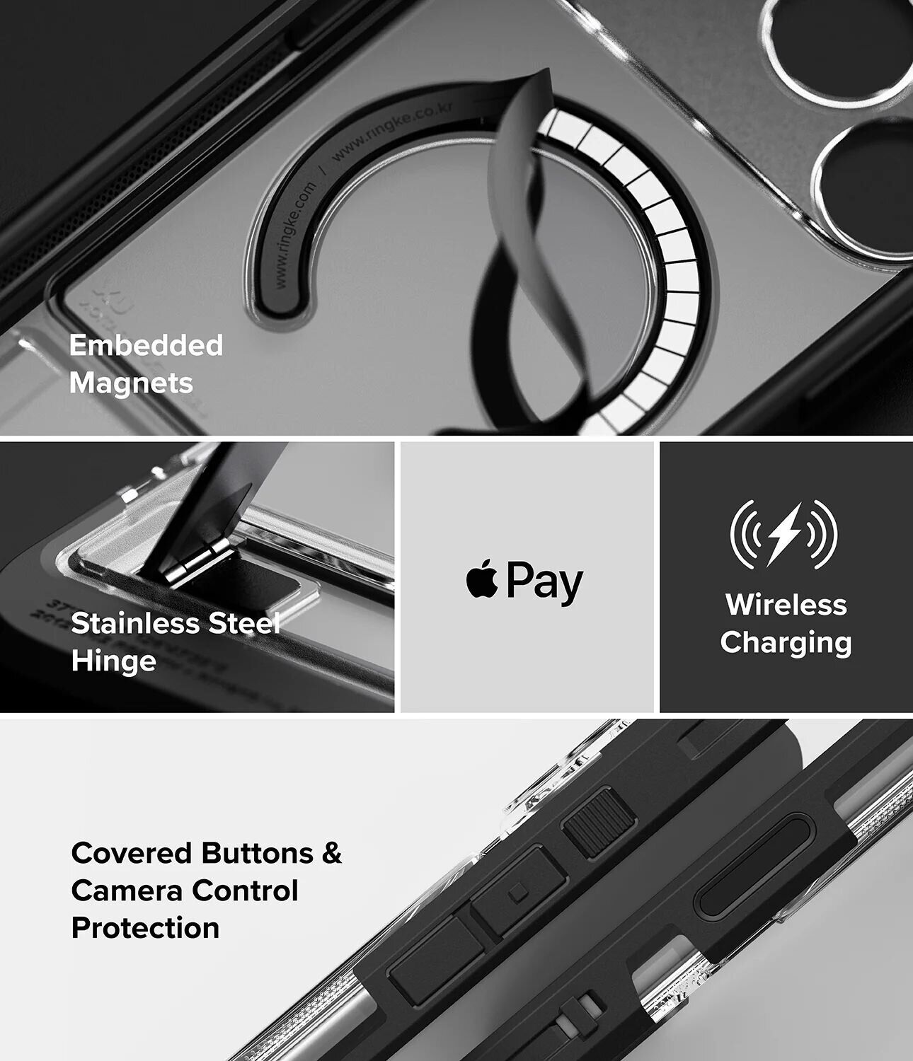 Защитный чехол Ringke UX Magnetic для iPhone 18 Pro Max (8800380462359) - Clear. Фото 20 Защитный чехол Ringke UX Magnetic для iPhone 18 Pro Max (8800380462359) - Clear (423991C). Фото 20 из 22