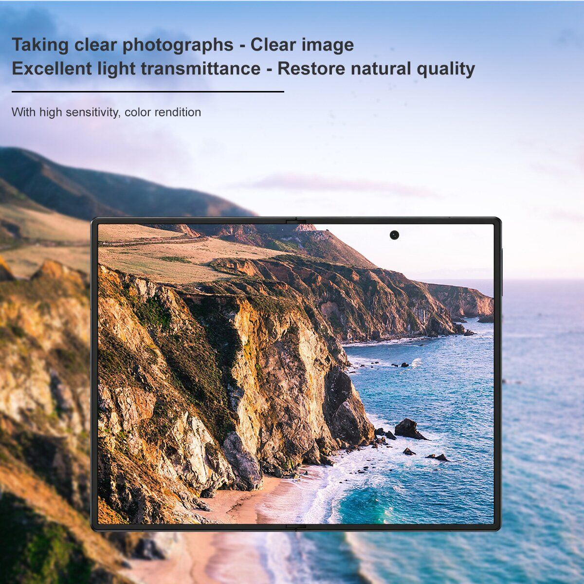 Защитное стекло на камеру IMAK Black Glass Lens для Samsung Galaxy Fold 8. Фото 5 Защитное стекло на камеру IMAK Black Glass Lens для Samsung Galaxy Fold 8 (424527). Фото 5 из 8