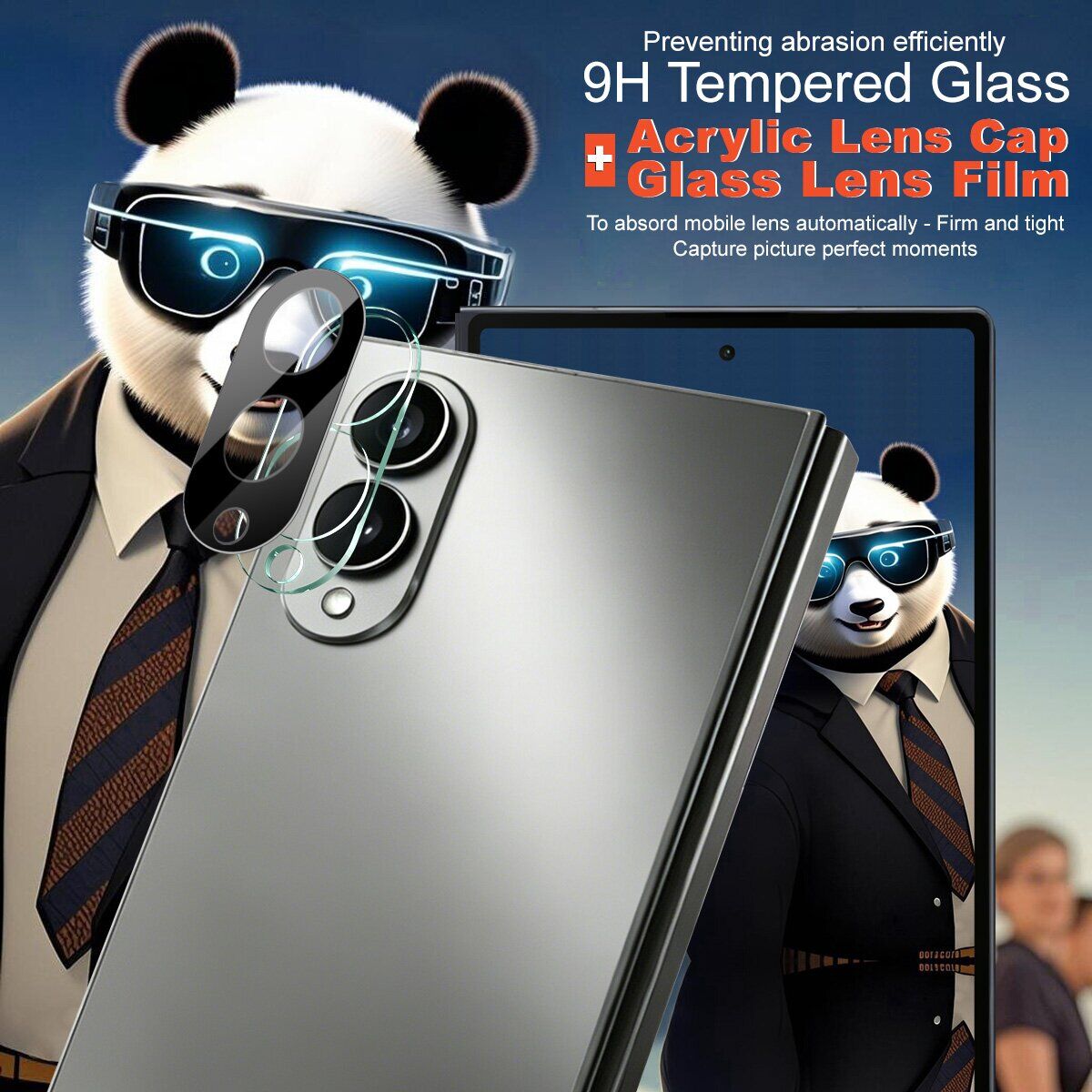 Защитное стекло на камеру IMAK Black Glass Lens для Samsung Galaxy Fold 8. Фото 3 Защитное стекло на камеру IMAK Black Glass Lens для Samsung Galaxy Fold 8 (424527). Фото 3 из 8