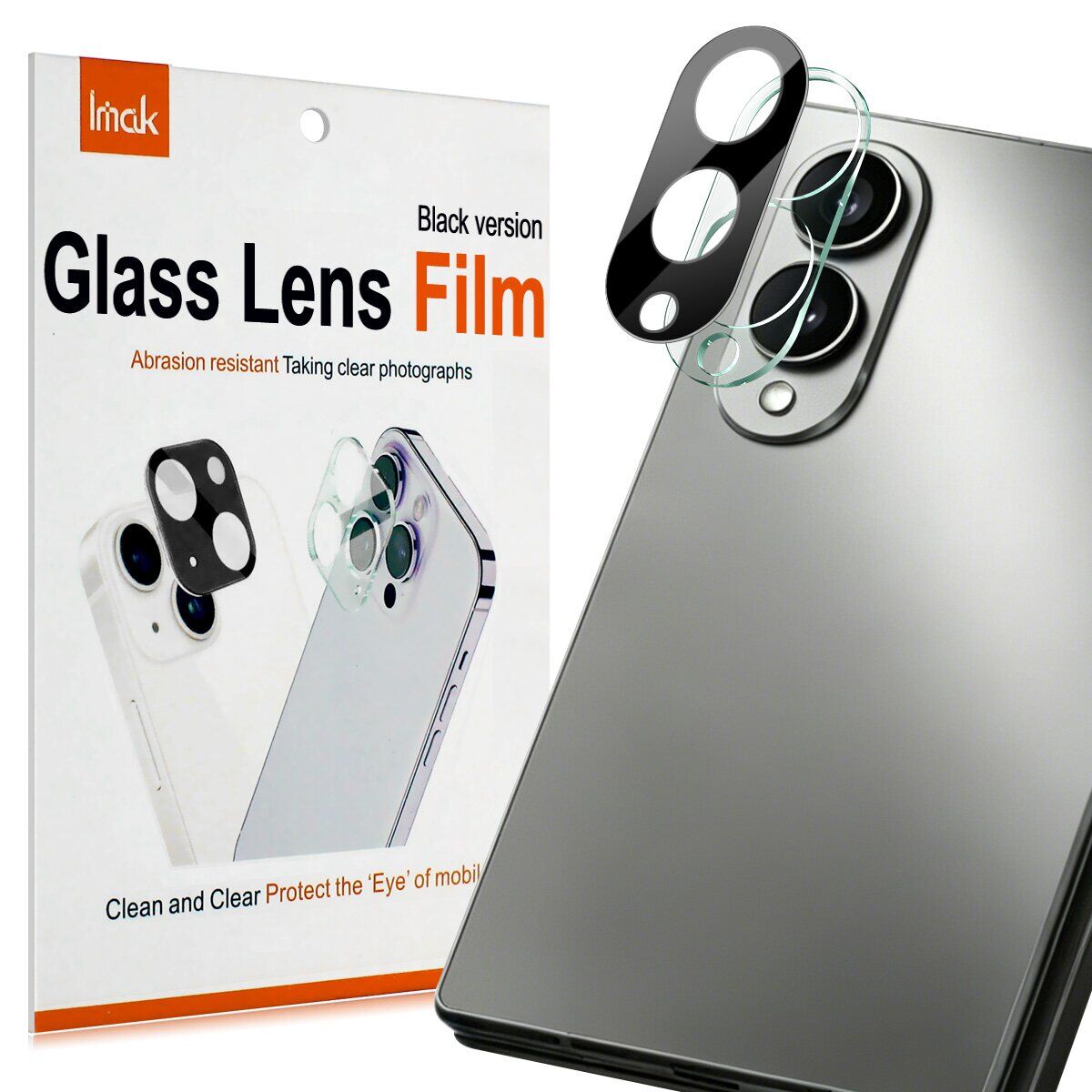 Защитное стекло на камеру IMAK Black Glass Lens для Samsung Galaxy Fold 8. Фото 7 Защитное стекло на камеру IMAK Black Glass Lens для Samsung Galaxy Fold 8 (424527). Фото 7 из 8