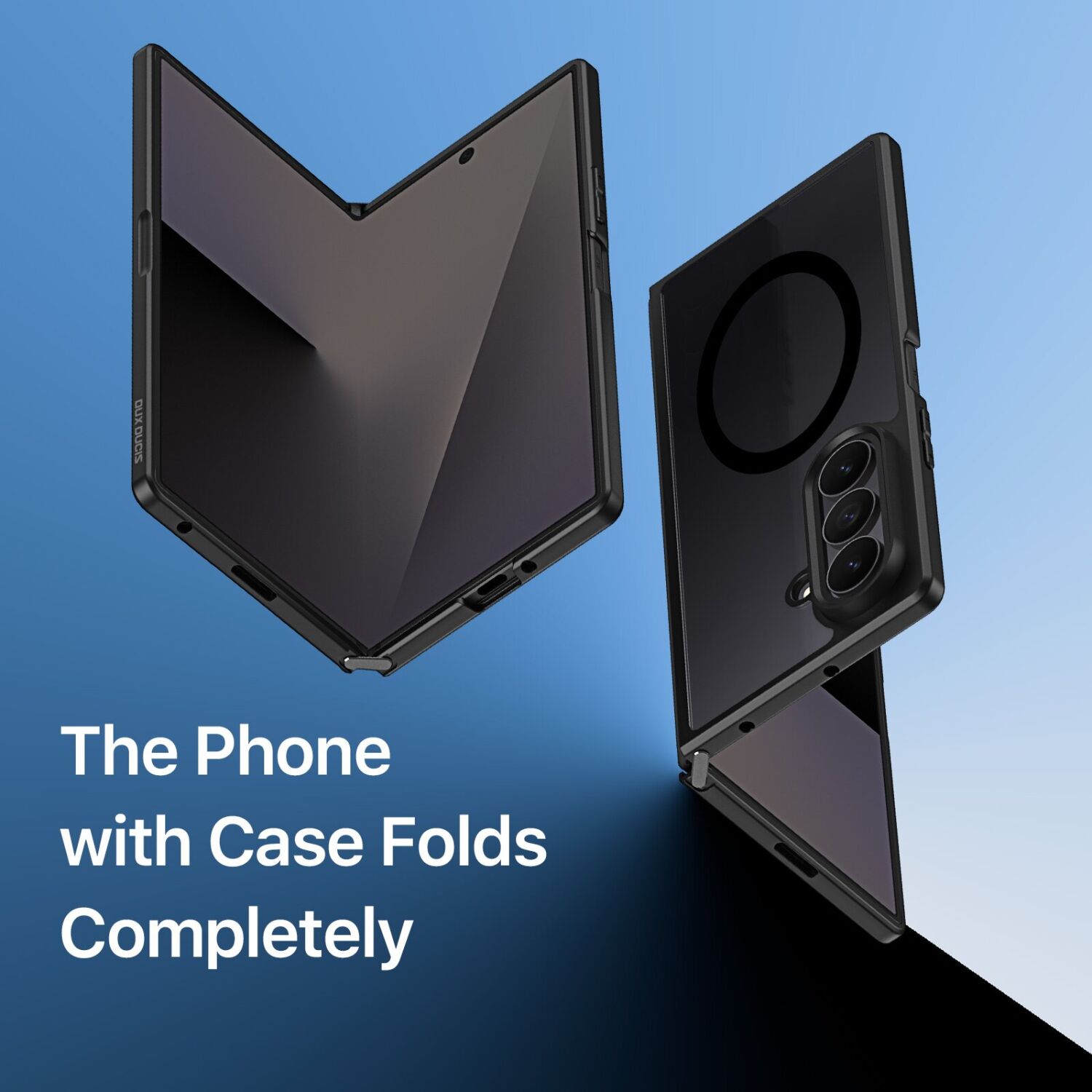 Защитный чехол DUX DUCIS Aimo Series Magnetic (FF) Samsung Galaxy Fold 8 Ultra - Black. Фото 9 Защитный чехол DUX DUCIS Aimo Series Magnetic (FF) Samsung Galaxy Fold 8 Ultra - Black (424044B). Фото 9 из 11