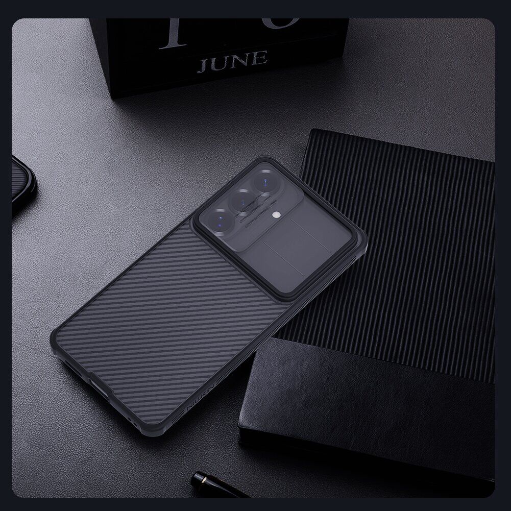 Захисний чохол NILLKIN CamShield Pro (Clear Version) для Samsung Galaxy A37 (A376) - Black. Фото 15 Захисний чохол NILLKIN CamShield Pro (Clear Version) для Samsung Galaxy A37 (A376) - Black (406022B). Фото 15 з 17