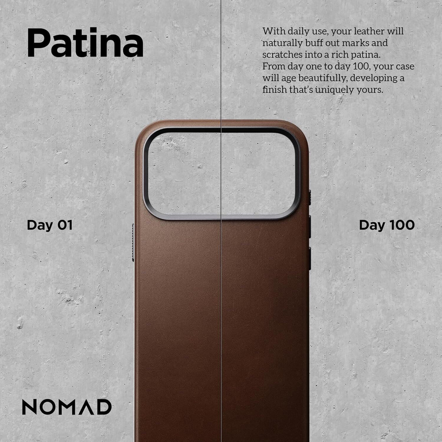 Захисний чохол Nomad Traditional Leather Case для iPhone 17 Pro Max (NM011888858) - English Tan. Фото 10 Захисний чохол Nomad Traditional Leather Case для iPhone 17 Pro Max (NM011888858) - English Tan (411123LZ). Фото 10 з 15