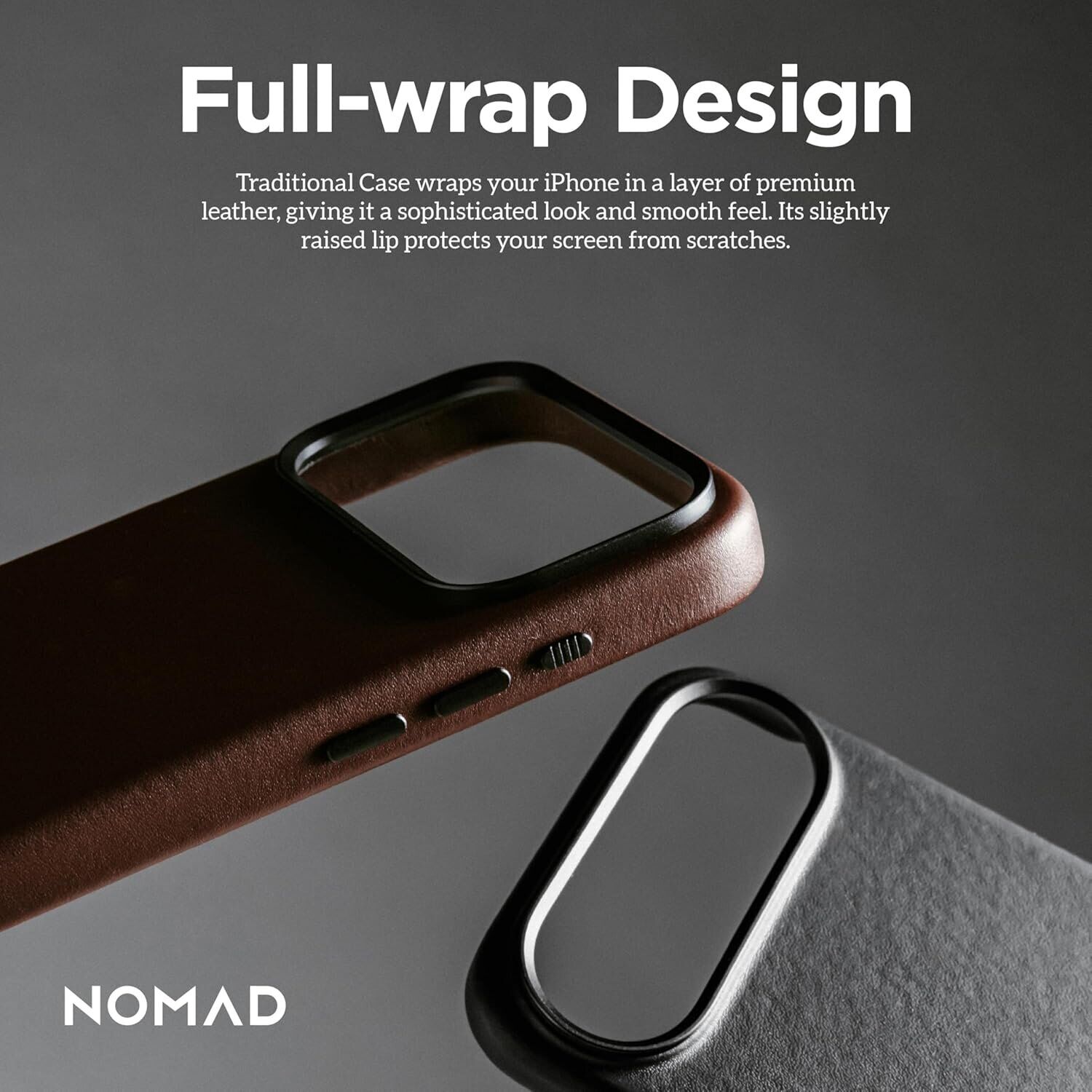 Захисний чохол Nomad Traditional Leather Case для iPhone 17 Pro Max (NM011888858) - English Tan. Фото 11 Захисний чохол Nomad Traditional Leather Case для iPhone 17 Pro Max (NM011888858) - English Tan (411123LZ). Фото 11 з 15