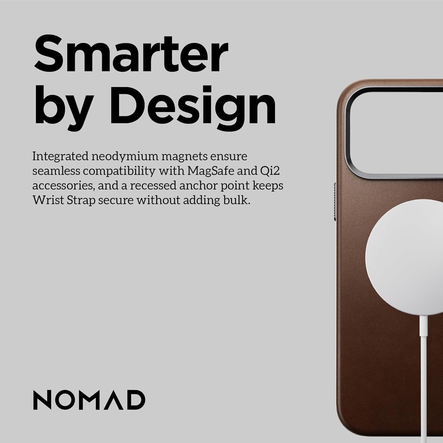 Захисний чохол Nomad Traditional Leather Case для iPhone 17 Pro Max (NM011888858) - English Tan. Фото 14 Захисний чохол Nomad Traditional Leather Case для iPhone 17 Pro Max (NM011888858) - English Tan (411123LZ). Фото 14 з 15