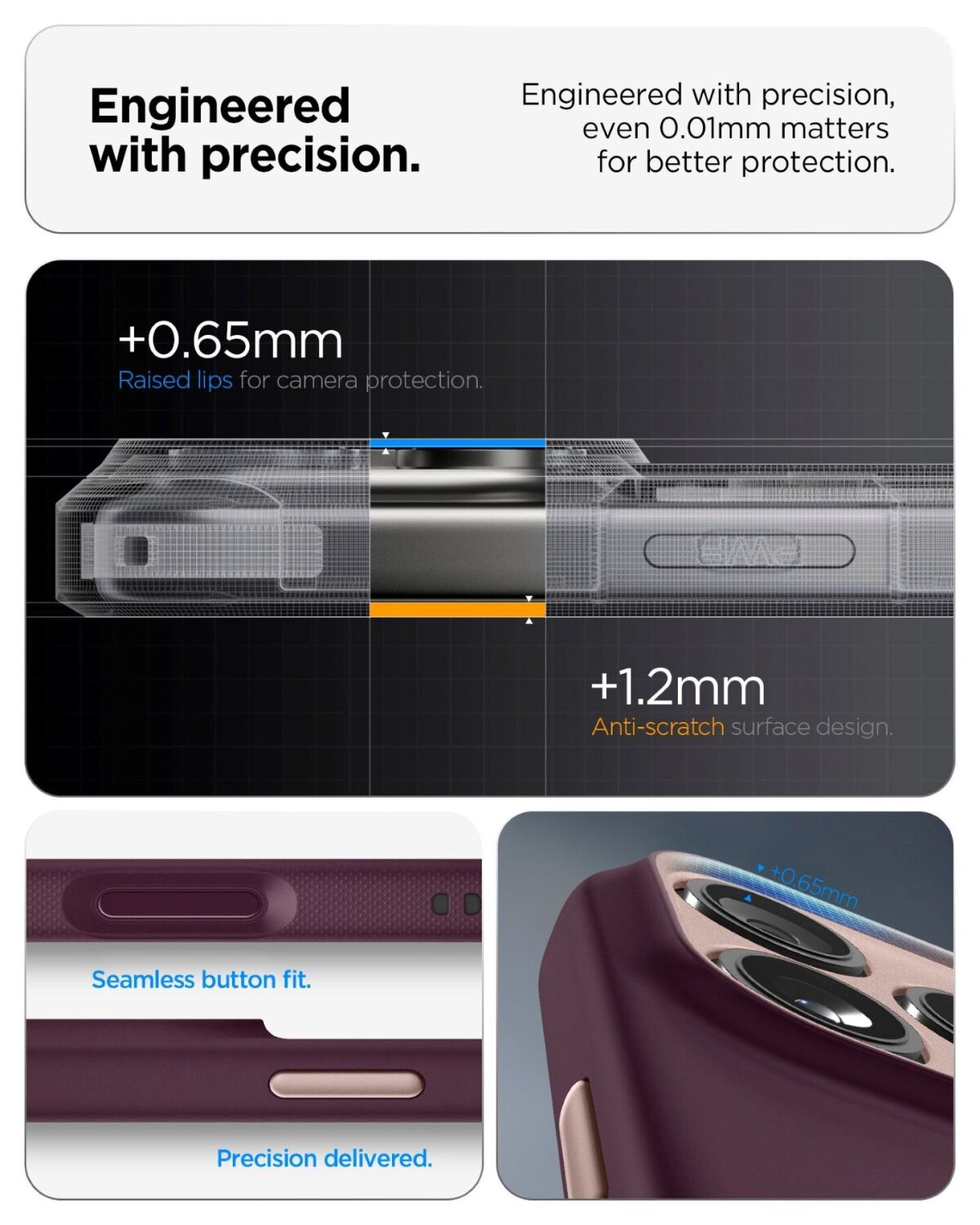 Защитный чехол Spigen Nano Pop (MagFit) для iPhone 18 Pro (ACS12179) - Burgundy. Фото 8 Защитный чехол Spigen Nano Pop (MagFit) для iPhone 18 Pro (ACS12179) - Burgundy (440103DR). Фото 8 из 10