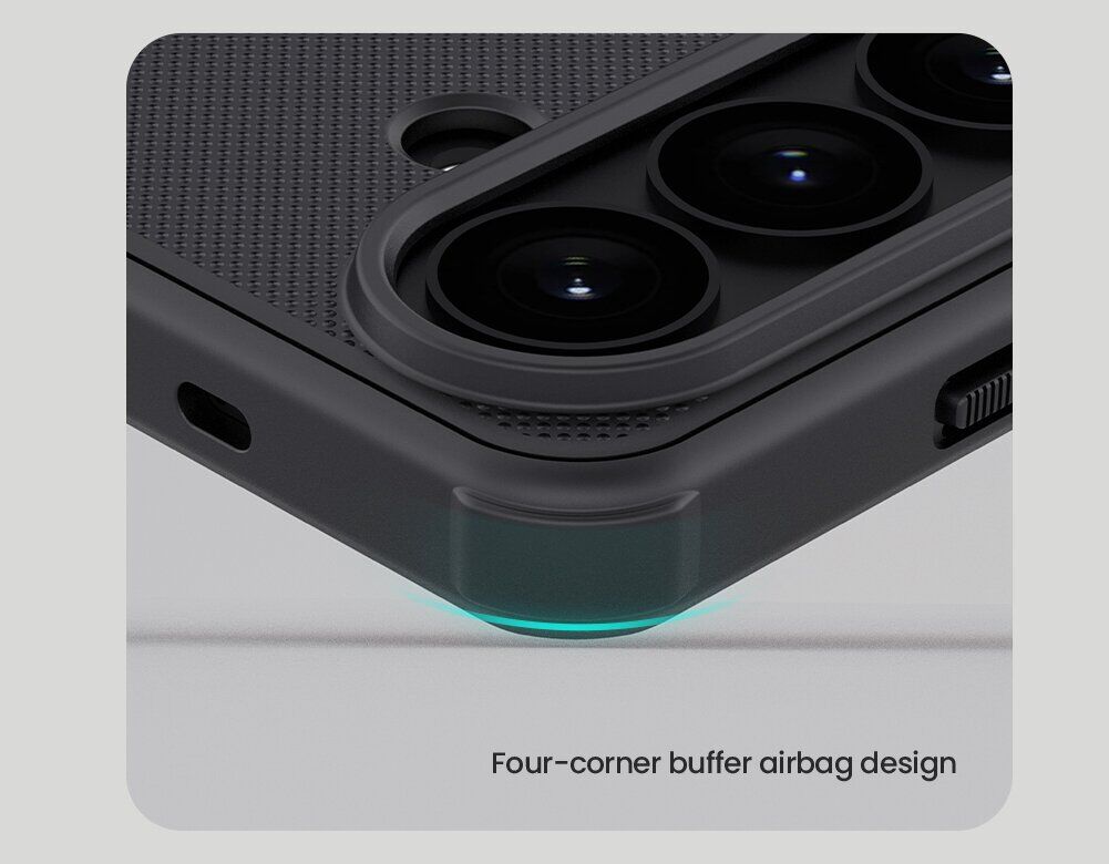 Захисний (PC+TPU) чохол NILLKIN Frosted Shield Pro для Samsung Galaxy S26 - Black. Фото 10 Захисний (PC+TPU) чохол NILLKIN Frosted Shield Pro для Samsung Galaxy S26 - Black (404229B). Фото 10 з 18