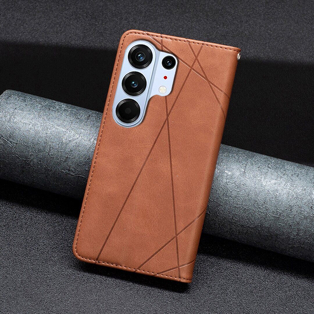 Чехол-книжка с карманами UniCase Geometric Pattern для TECNO Camon 50 Pro - Black. Фото 8 Чехол-книжка с карманами UniCase Geometric Pattern для TECNO Camon 50 Pro - Black (409600B). Фото 8 из 9