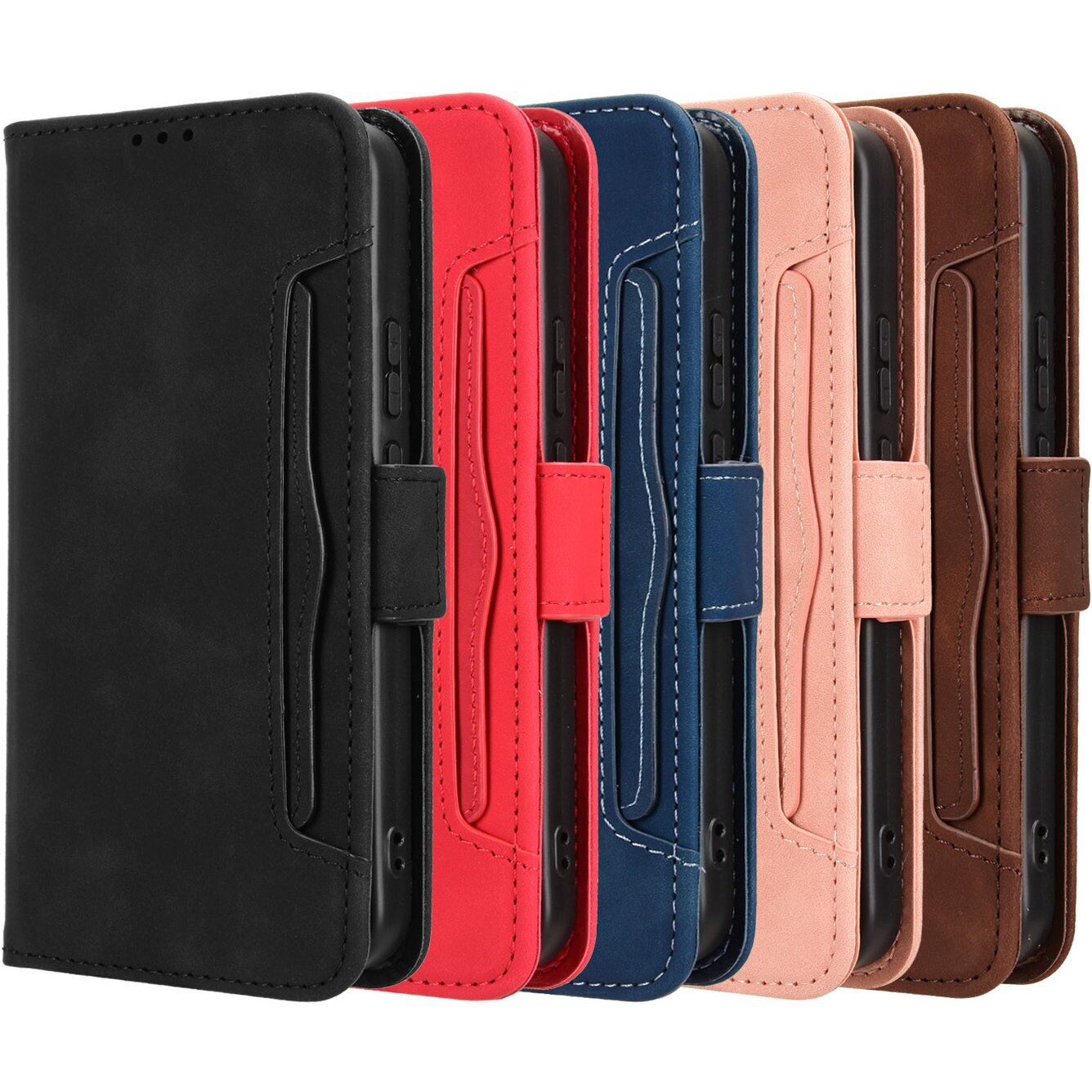 Чехол-книжка с кармашками Deexe Wallet Stand для Nothing Phone (4b) - Red. Фото 9 Чехол-книжка с кармашками Deexe Wallet Stand для Nothing Phone (4b) - Red (218406R). Фото 9 из 15