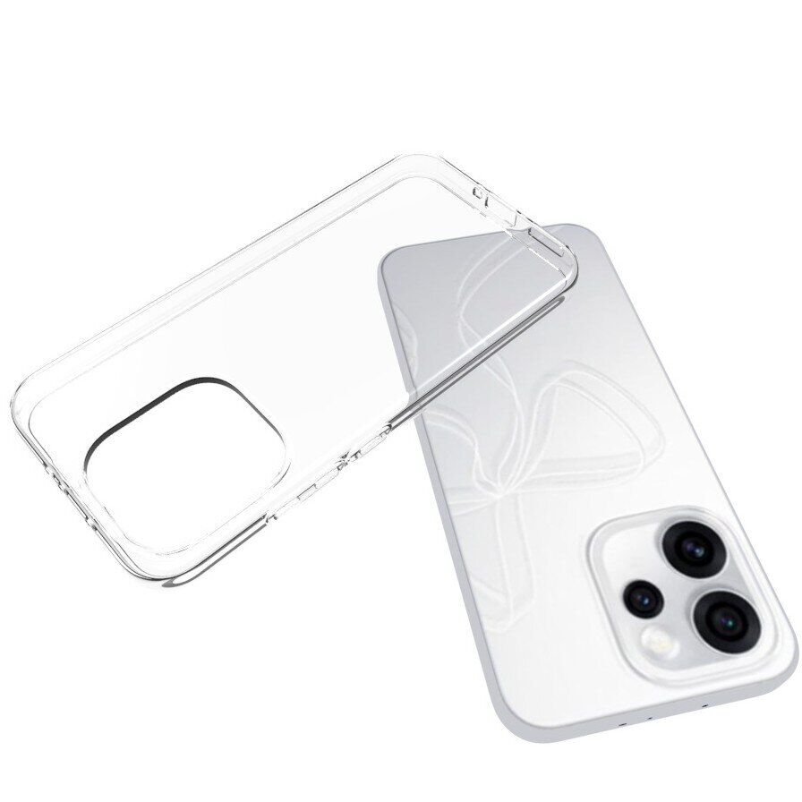 Силіконовий (TPU) чохол Deexe UltraThin для OPPO Reno 15 Pro - Transparent. Фото 4 Силіконовий (TPU) чохол Deexe UltraThin для OPPO Reno 15 Pro - Transparent (405601T). Фото 4 з 5