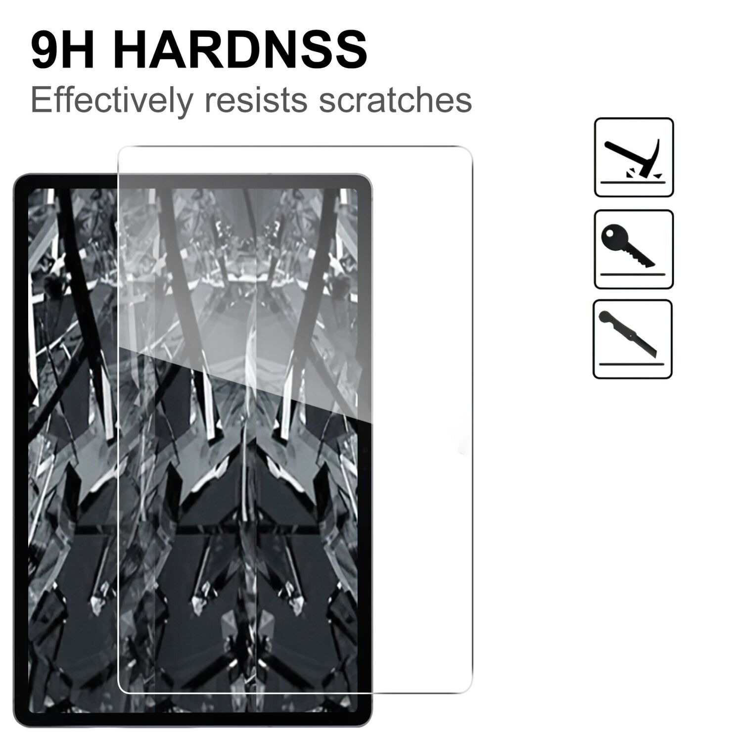 Защитное стекло Deexe Clear Glass для Samsung Galaxy Tab S12 Plus. Фото 3 Защитное стекло Deexe Clear Glass для Samsung Galaxy Tab S12 Plus (436007). Фото 3 из 4