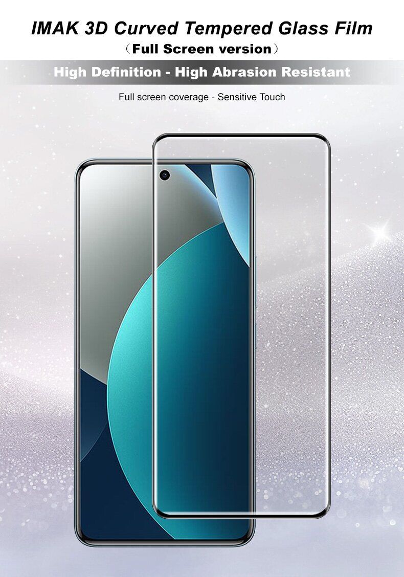 Защитное стекло IMAK 3D Curved Full Covering для Xiaomi Redmi Note 15 Pro - Black. Фото 3 Защитное стекло IMAK 3D Curved Full Covering для Xiaomi Redmi Note 15 Pro - Black (405217B). Фото 3 из 10