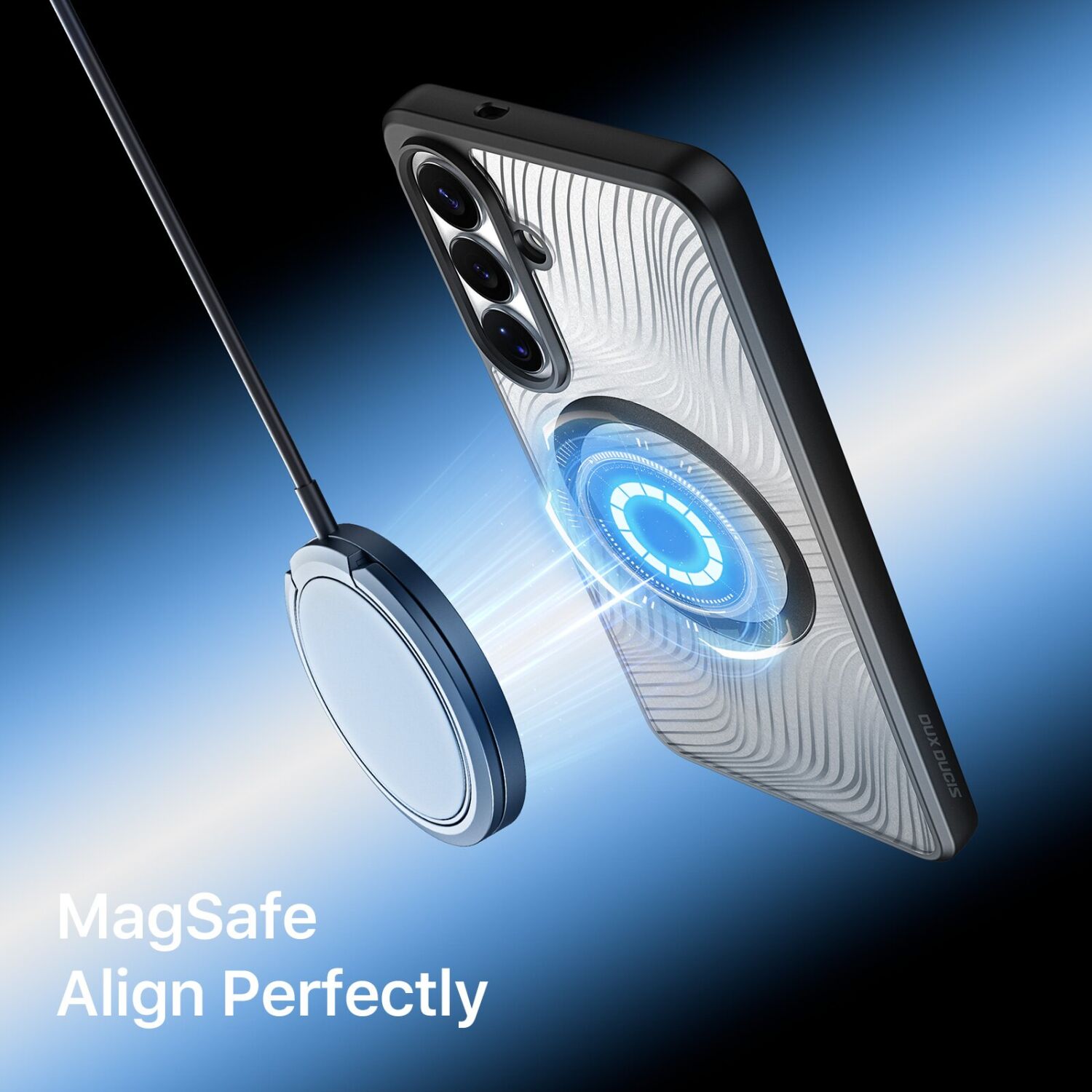 Защитный чехол DUX DUCIS Aimo Series Magnetic (FP) для Samsung Galaxy S26 - Black. Фото 5 Защитный чехол DUX DUCIS Aimo Series Magnetic (FP) для Samsung Galaxy S26 - Black (404219B). Фото 5 из 11