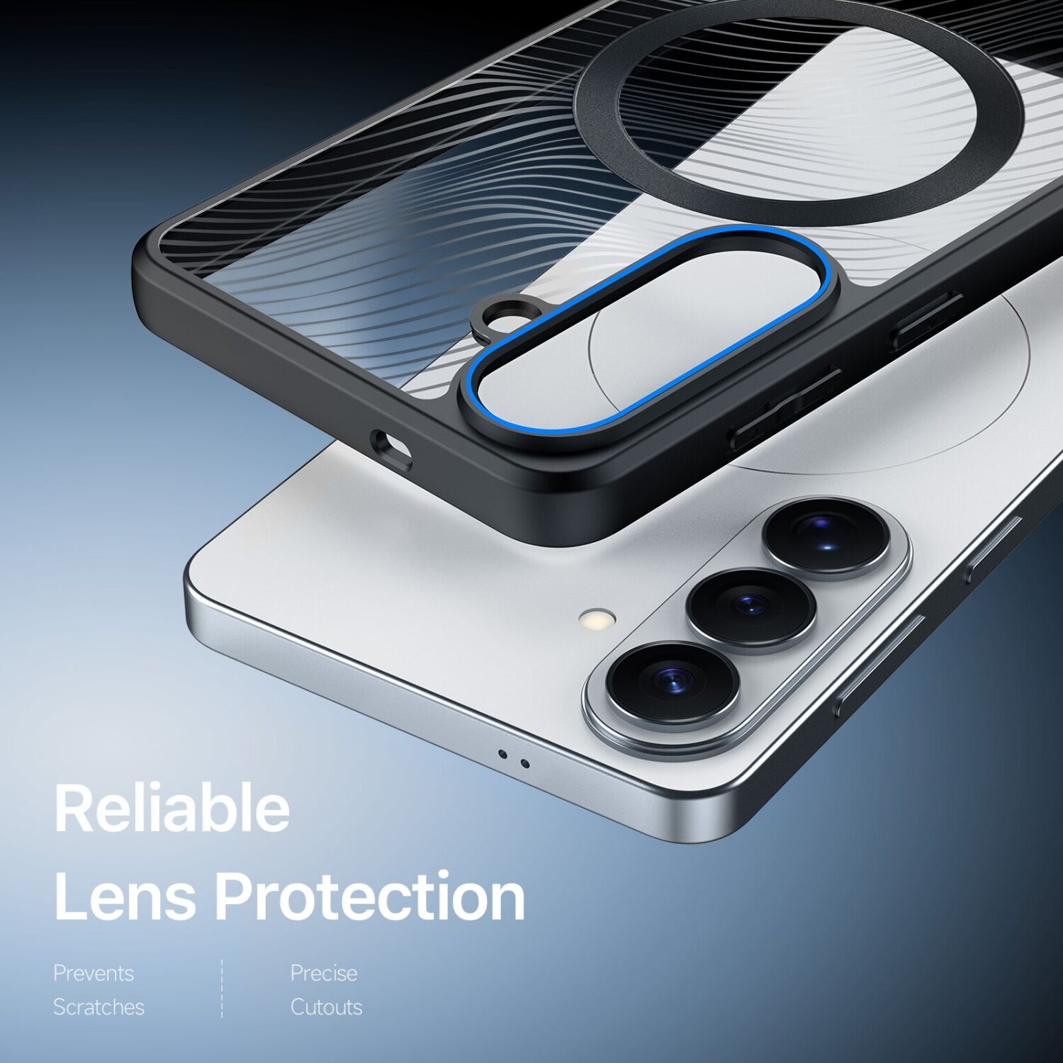 Защитный чехол DUX DUCIS Aimo Series Magnetic (FP) для Samsung Galaxy S26 - Black. Фото 7 Защитный чехол DUX DUCIS Aimo Series Magnetic (FP) для Samsung Galaxy S26 - Black (404219B). Фото 7 из 11