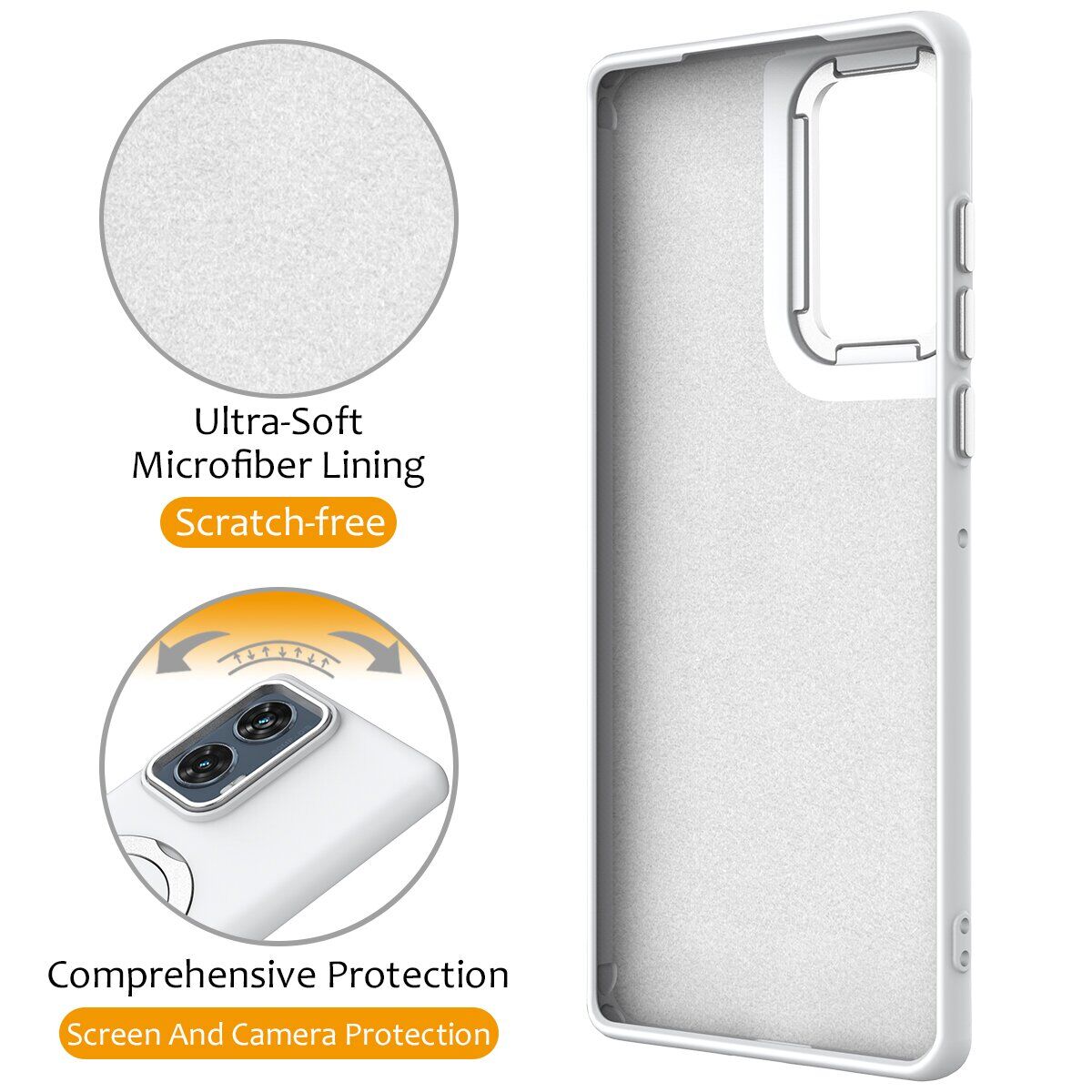 Защитный чехол Reframe Draco Casе для Motorola Edge 50 Fusion - Black. Фото 4 Защитный чехол Reframe Draco Casе для Motorola Edge 50 Fusion - Black (354260B). Фото 4 из 8