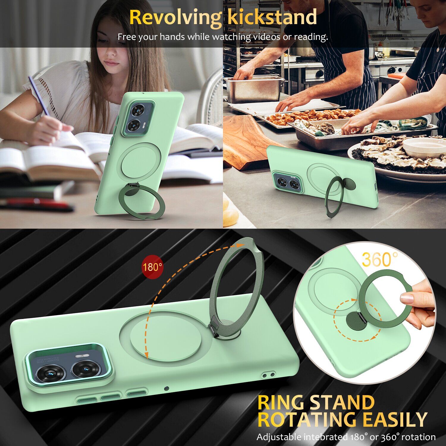 Защитный чехол Reframe Draco Casе для Motorola Edge 50 Fusion - Black. Фото 6 Защитный чехол Reframe Draco Casе для Motorola Edge 50 Fusion - Black (354260B). Фото 6 из 8