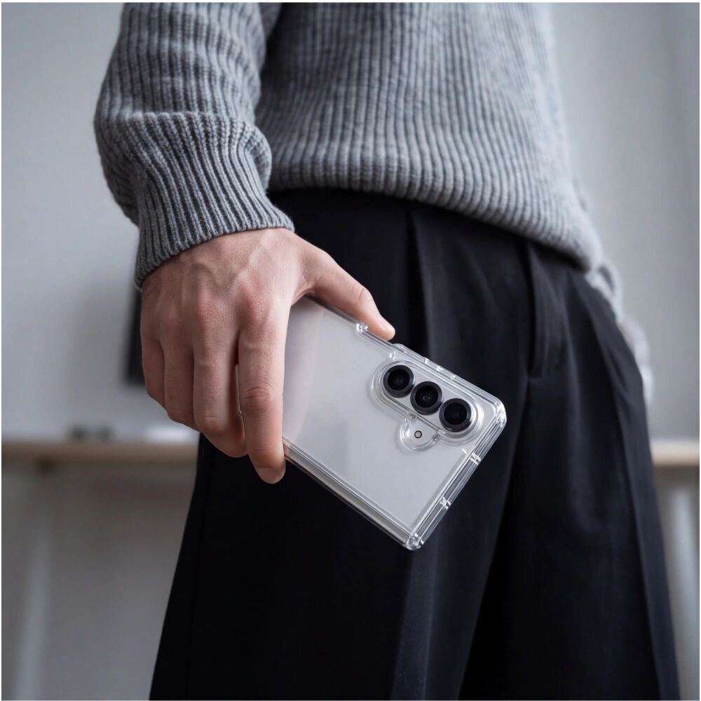 Защитный чехол Tech-Protect FlexAir Hybrid (FF) для Samsung Galaxy Fold 8 Ultra - Clear. Фото 3 Защитный чехол Tech-Protect FlexAir Hybrid (FF) для Samsung Galaxy Fold 8 Ultra - Clear (424058C). Фото 3 из 6